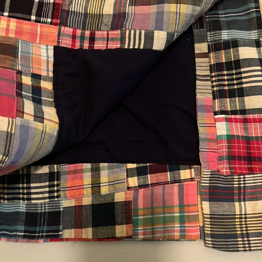 Cambridge Dry Goods Cropped Patchwork Jacket. Pre… - image 4